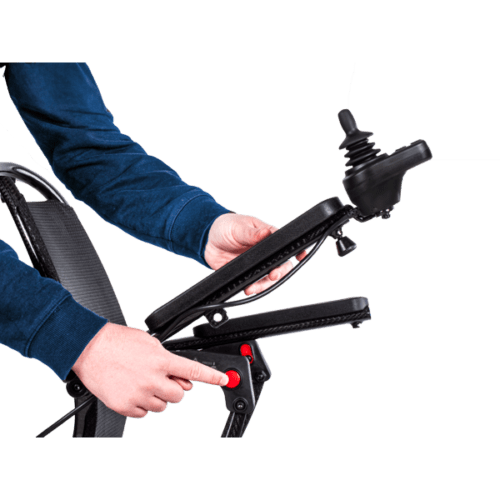 SILLA DE RUEDAS ELÉCTRICA DE FRIBRA DE CARBONO Kittos carbon - Imagen 11