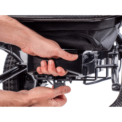 SILLA DE RUEDAS ELÉCTRICA DE FRIBRA DE CARBONO Kittos carbon - Imagen 15