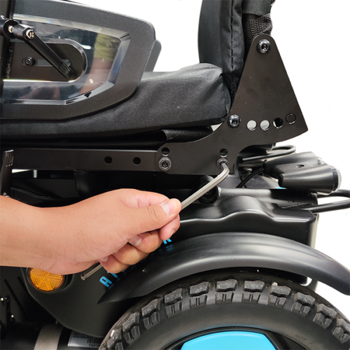 SILLA DE RUEDAS ELÉCTRICA RECLINABLE Y BASCULANTE Atlantik - Imagen 9