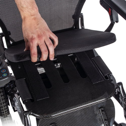 SILLA DE RUEDAS ELÉCTRICA DE FRIBRA DE CARBONO Kittos carbon - Imagen 17
