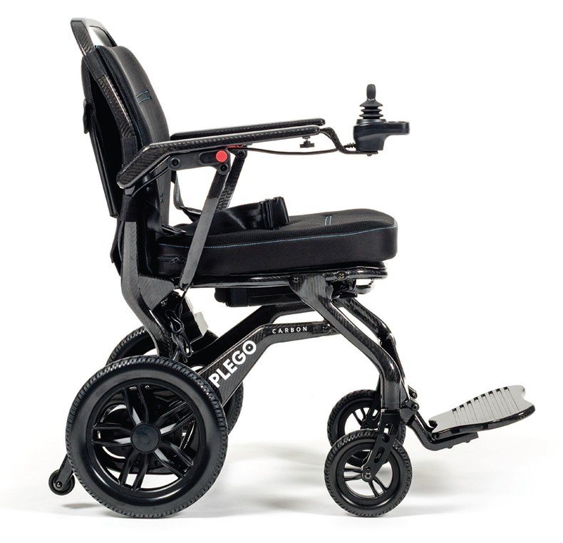 SILLA DE RUEDAS ELÉCTRICA LIGERA Y PLEGABLE Plego Carbon - Imagen 2