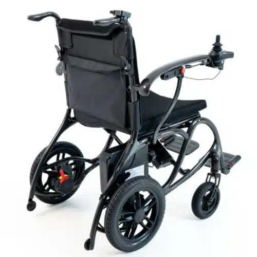 SILLA DE RUEDAS ELÉCTRICA PLEGABLE DE FIBRA DE CARBONO Max carbón - Imagen 4