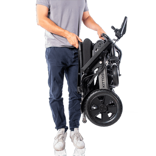 SILLA DE RUEDAS ELÉCTRICA PLEGABLE Kittos Country Plus - Imagen 18