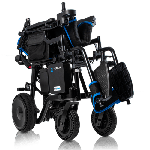 SILLA DE RUEDAS CON MOTOR ACOMPAÑANTE iTrion - Imagen 5