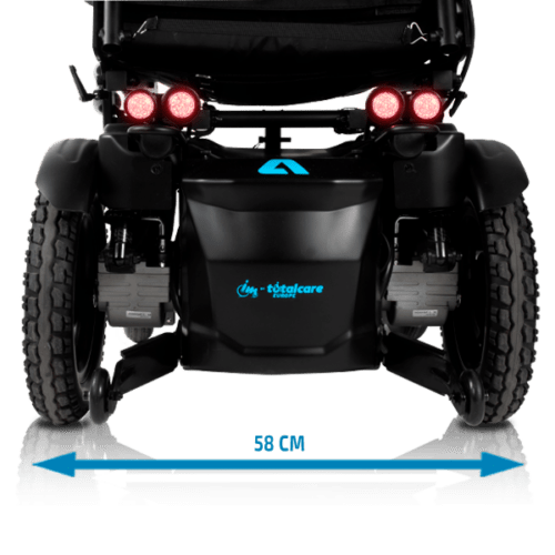 SILLA DE RUEDAS ELÉCTRICA RECLINABLE Y BASCULANTE Atlantik - Imagen 15