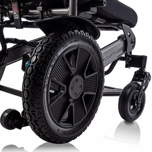SILLA DE RUEDAS ELÉCTRICA PLEGABLE Kittos Country Plus - Imagen 17
