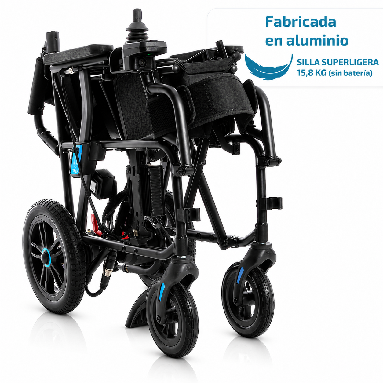 SILLA DE RUEDAS ELÉCTRICA PLEGABLE iTaka - Imagen 16