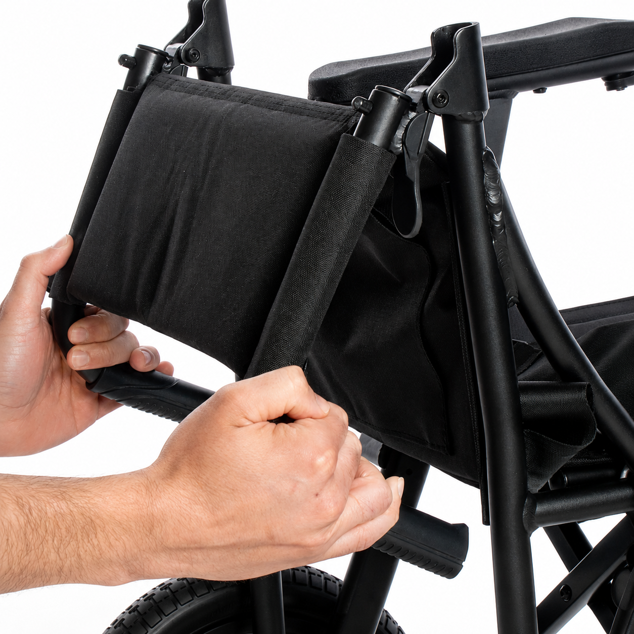 SILLA DE RUEDAS ELÉCTRICA PLEGABLE iTaka - Imagen 6