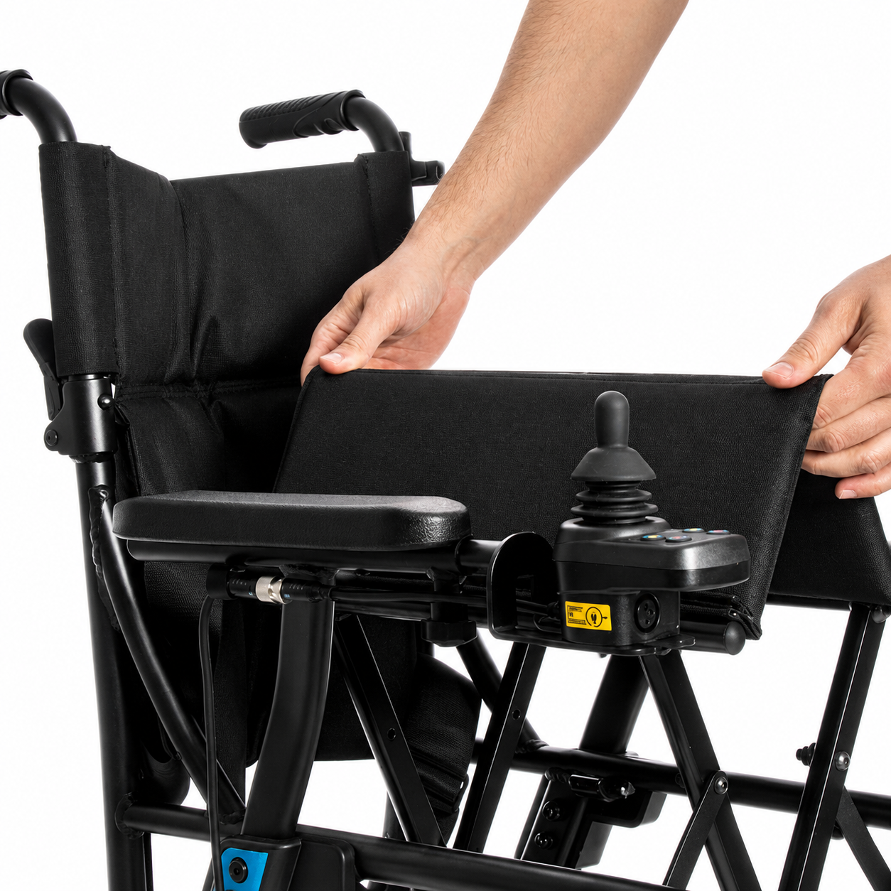 SILLA DE RUEDAS ELÉCTRICA PLEGABLE iTaka - Imagen 7